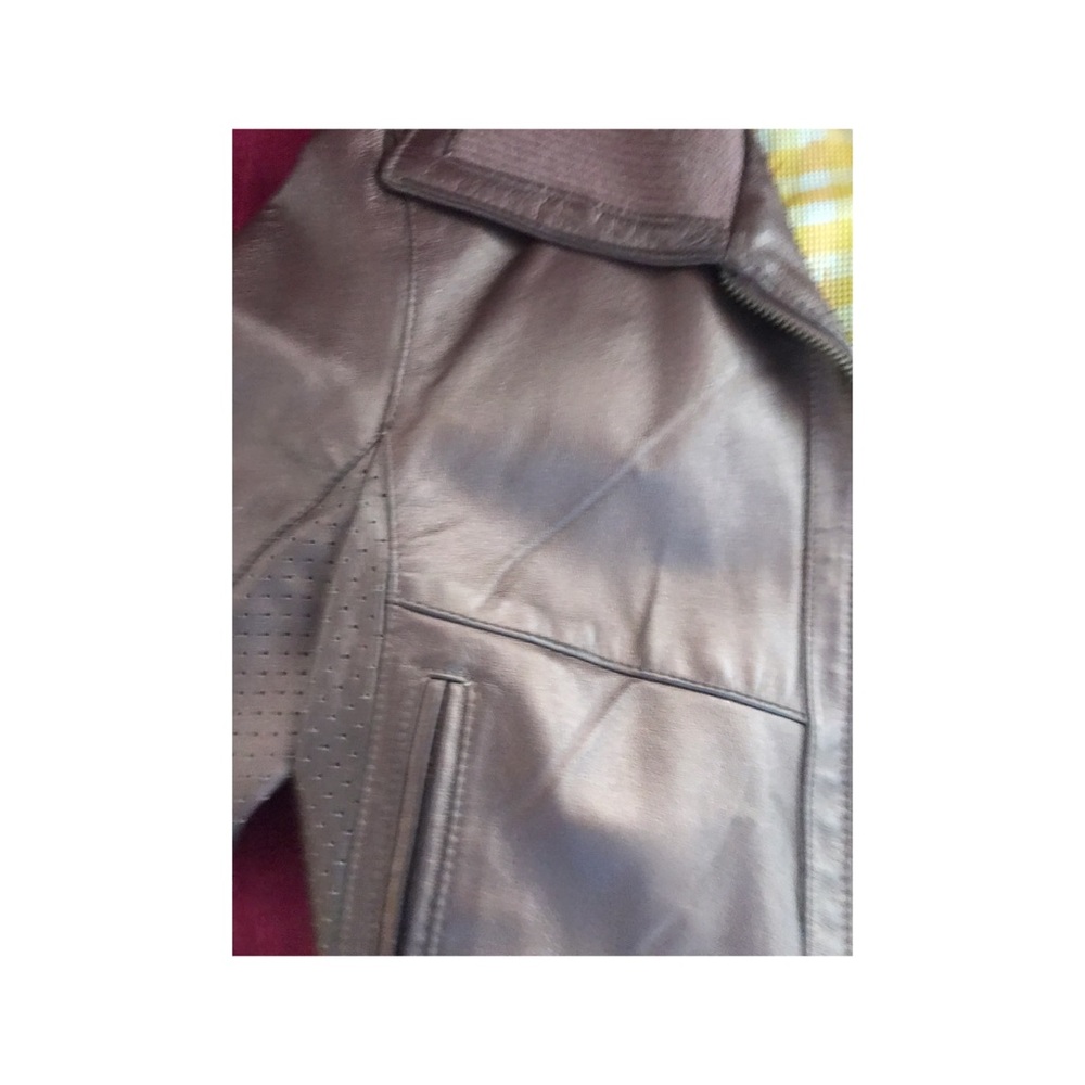 Metallic Leather Puma Jacket - Picture 4 of 6
